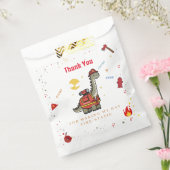 愛らしい消防士ディノの誕生日 フェイバーバッグ (封をした状態)