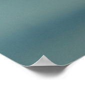 愛らしい漫画のイルカ ポスター (角)