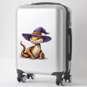 愛らしい漫画のヘビ シール (スーツケース)