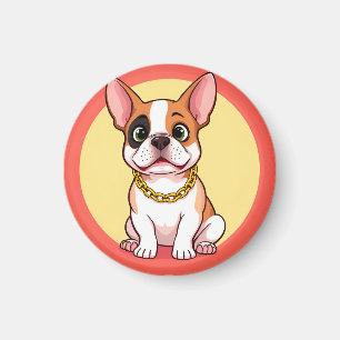 愛らしい漫画の子犬 マグネット