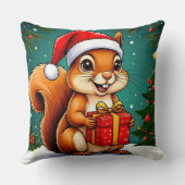 愛らしい漫画リス クッション (裏面)