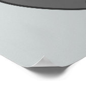 愛らしい灰色のシールマンガ幸せな動物の海のクレート ポスター (角)