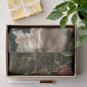 愛らしい牛ふくらはぎイチゴの背景の分離 薄葉紙 (ギフト)