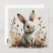 愛らしい物語:幸せな願い🐰🐰デジタル シーズンカード (正面/裏面)