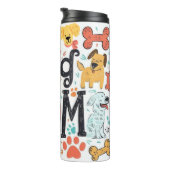 愛らしい犬のお母さん タンブラー (回転右)