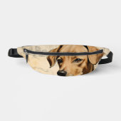 愛らしい犬の長い耳 ファニーパック (正面)