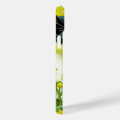 愛らしい猫が野原で座るデイジー Case-Mate iPhoneケース (裏面 / 右)