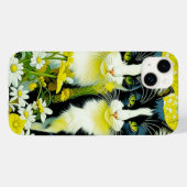 愛らしい猫が野原で座るデイジー Case-Mate iPhoneケース (裏面 (横))