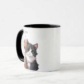 愛らしい猫たちコーヒーマグ マグカップ (正面左)