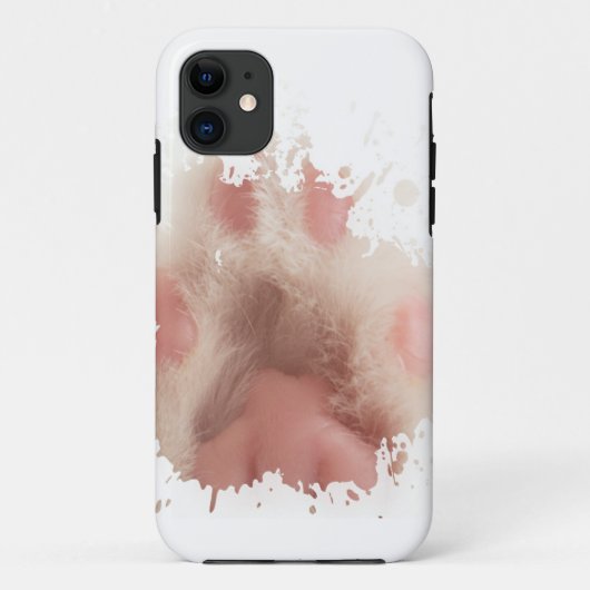 愛らしい猫のアートワーク Case-Mate iPhoneケース (裏面)