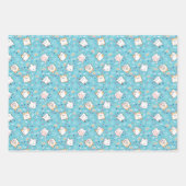 愛らしい猫のコレクション ラッピングペーパーシート (正面2)