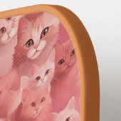 愛らしい猫のピックボール ピックルボールラケット (左詳細)