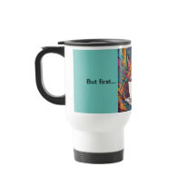 愛らしい猫をテーマにした作品が、まずは…コーヒー!サーマル