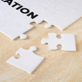 愛らしい猫インマグホリデーデザイン- Cat & Cocoa ジグソーパズル (側面)