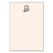 愛らしい猫インマグホリデーデザイン- Cat & Cocoa テーブルナンバー (裏面)