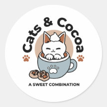 愛らしい猫インマグホリデーデザイン- Cat & Cocoa