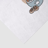 愛らしい猫インマグホリデーデザイン- Cat & Cocoa 薄葉紙 (詳細)