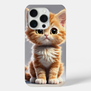 愛らしい猫デザインとiPhone 15 Proケース iPhone 15 Proケース