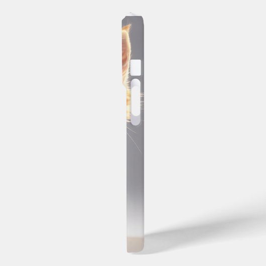 愛らしい猫デザインとiPhone 15 Proケース Case-Mate iPhoneケース (裏面 / 左)