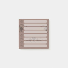 愛らしい猫パーソナライズされたのポストイットのノート ポストイット