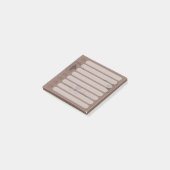 愛らしい猫パーソナライズされたのポストイットのノート ポストイット (アングル)