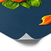 愛らしい猫 ポスター (角)