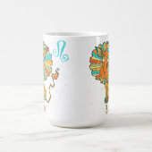 愛らしい獅子 コーヒーマグカップ (中央)