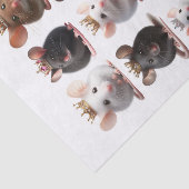 愛らしい王子とプリンセスネズミと王冠 薄葉紙 (詳細)