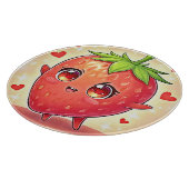 愛らしい甘いちご至福 カッティングボード (角)