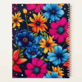 愛らしい甘い花とバラ プランナー手帳 (裏面)