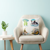 愛らしい眠い動物のデザイン – かわいい居心地の良いVib クッション (椅子)