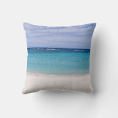 愛らしい砂、海、ビーチ椅子 クッション (裏面)