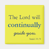 愛らしい神があなたと共にいるであろう磁石 マグネット (正面)