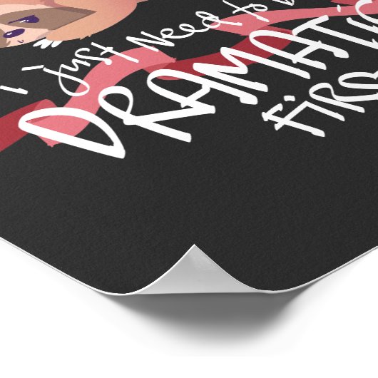 愛らしい私はスロースの手を描いてそれを乗り越える ポスター (角)