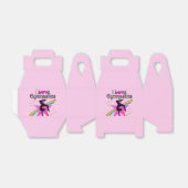 愛らしい私は体操パーティーの好意ボックスを愛する フェイバーボックス (折り畳みなし)