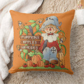 愛らしい秋の装飾用クッション クッション (ブランケット)