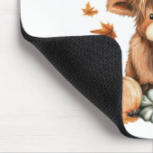 愛らしい秋の高原牛 マウスパッド (コーナー)