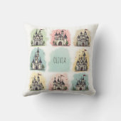 愛らしい童話の城ドードル クッション (裏面)