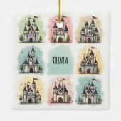 愛らしい童話の城ドードル セラミックオーナメント (裏面)