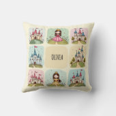 愛らしい童話の城&プリンセスドードル クッション (裏面)