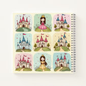 愛らしい童話の城&プリンセスドードル ノートブック (裏面)