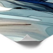 愛らしい米国宇宙飛行士ネコ ポスター (角)