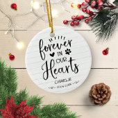 愛らしい素朴ファームハウスペット記念セラミックホーン セラミックオーナメント