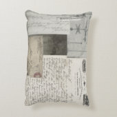 愛らしい羊の農家スタイル枕 アクセントクッション (裏面(縦))