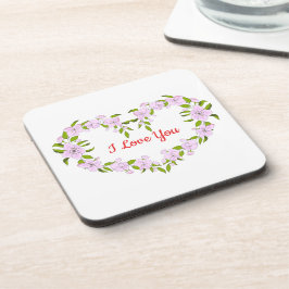 愛らしい花が好き コースター