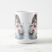 愛らしい花のノーム  コーヒーマグカップ (中央)