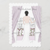 愛らしい花嫁、ブライダルの贈り物、花嫁への贈り物。 (正面/裏面)