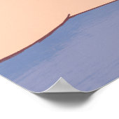 愛らしい花猫 ポスター (角)