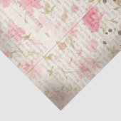 愛らしい茶色の春コテージバンニーズデコパージュ 薄葉紙 (詳細)