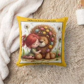 愛らしい蒲公英 クッション (ブランケット)